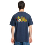 DC STANDOFF T-SHIRT DRESS BLUES RAIN WASH - Image 2