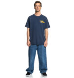 DC STANDOFF T-SHIRT DRESS BLUES RAIN WASH - Image 5