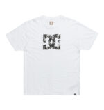 DC STAR SKULLY T-SHIRT WHITE