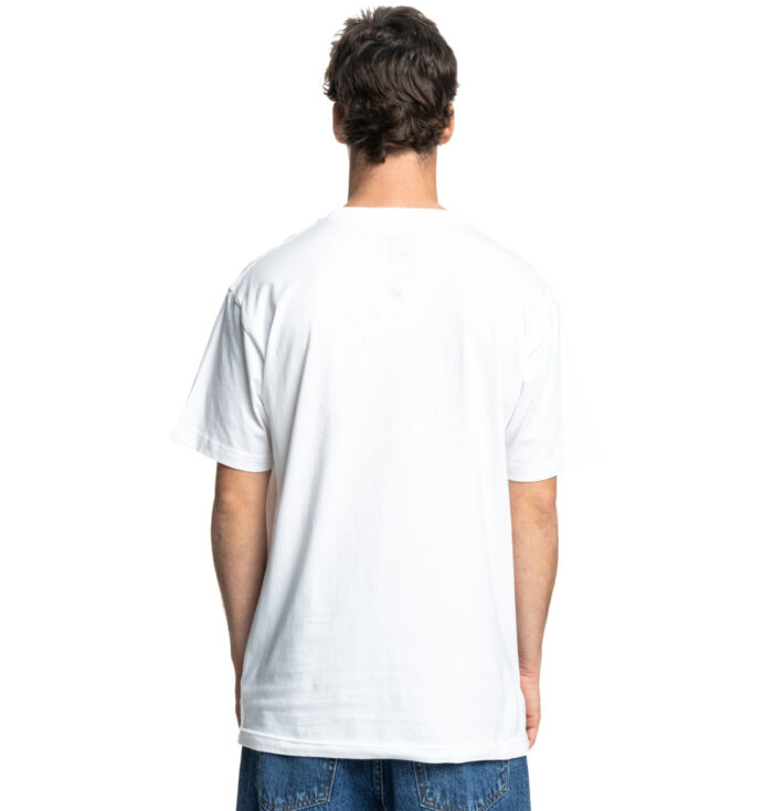 DC STAR SKULLY T-SHIRT WHITE - Image 3