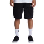 DC TUNDRA CARGO 22 SHORT BLACK