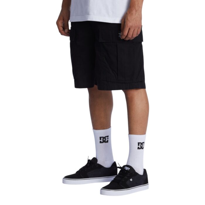 DC TUNDRA CARGO 22 SHORT BLACK - Image 3