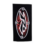 RUSTY MENACE TOWEL BLACK