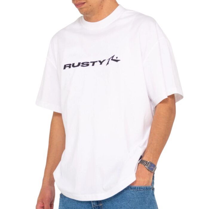 RUSTY VITAL RUSTY T-SHIRT WHITE - Image 4
