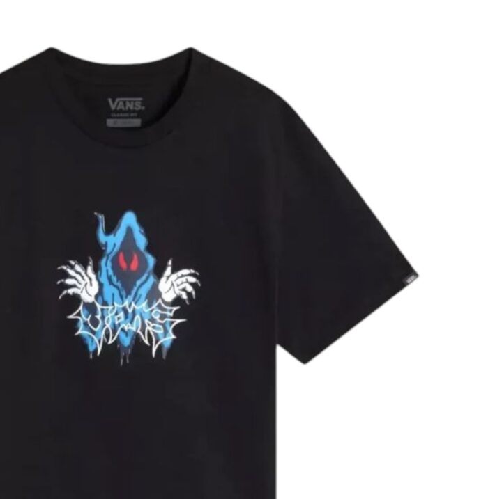 VANS BOYS NEXT TIME T-SHIRT BLACK - Image 3
