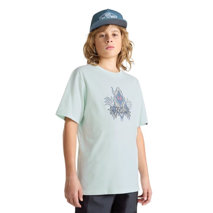 VANS BOYS NEXT TIME T-SHIRT HINT OF MINT - Image 3