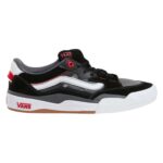 VANS SKATE 2 WAYVEE SHOES BLACK WHITE RED