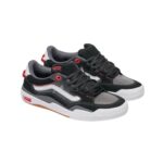 VANS SKATE 2 WAYVEE SHOES BLACK WHITE RED - Image 2