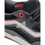 VANS SKATE 2 WAYVEE SHOES BLACK WHITE RED - Image 5