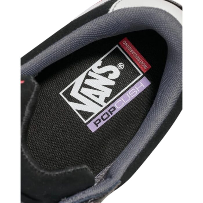 VANS SKATE 2 WAYVEE SHOES BLACK WHITE RED - Image 6