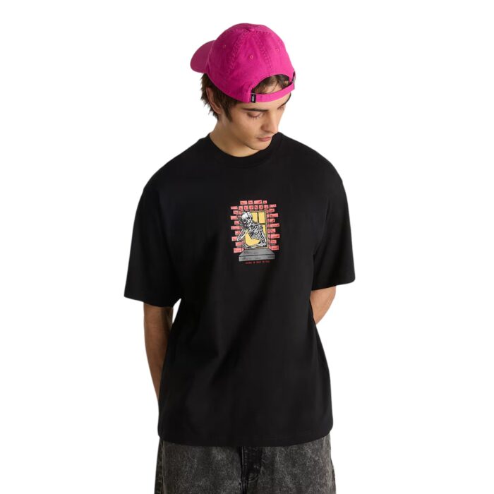 VANS SKULL WINDOW T-SHIRT BLACK - Image 3