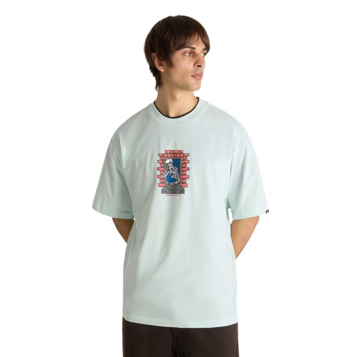 VANS SKULL WINDOW T-SHIRT HINT OF MINT - Image 3