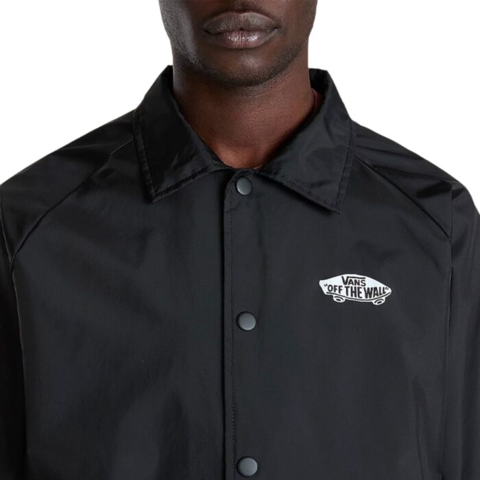 VANS TORREY JACKET BLACK WHITE - Image 4