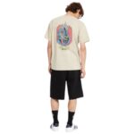 VOLCOM DRAGGIN STONE T-SHIRT LIGHT KHAKI - Image 9
