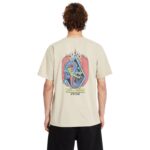 VOLCOM DRAGGIN STONE T-SHIRT LIGHT KHAKI - Image 2