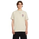 VOLCOM DRAGGIN STONE T-SHIRT LIGHT KHAKI