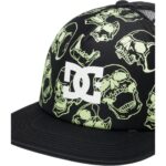 DC BOYS GAS STATION TRUCKER CAP GLOW SKULLY - Image 4