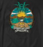 ETNIES CAMP VIBES T-SHIRT BLACK - Image 3