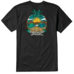 ETNIES CAMP VIBES T-SHIRT BLACK - Image 2