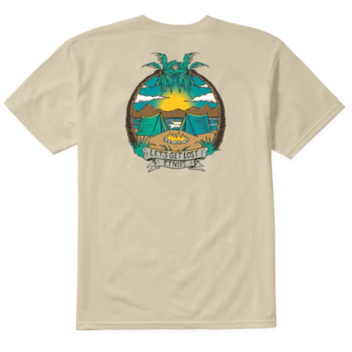 ETNIES CAMP VIBES T-SHIRT SAND - Image 2