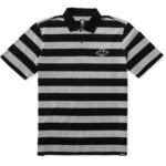 ETNIES KO POLO T-SHIRT BLACK CHARCOAL