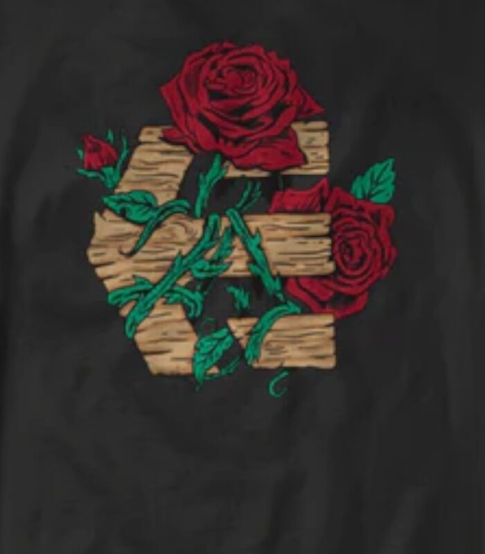 ETNIES ROSE ARROW T-SHIRT BLACK - Image 3
