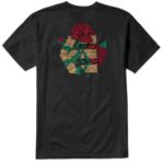 ETNIES ROSE ARROW T-SHIRT BLACK - Image 2
