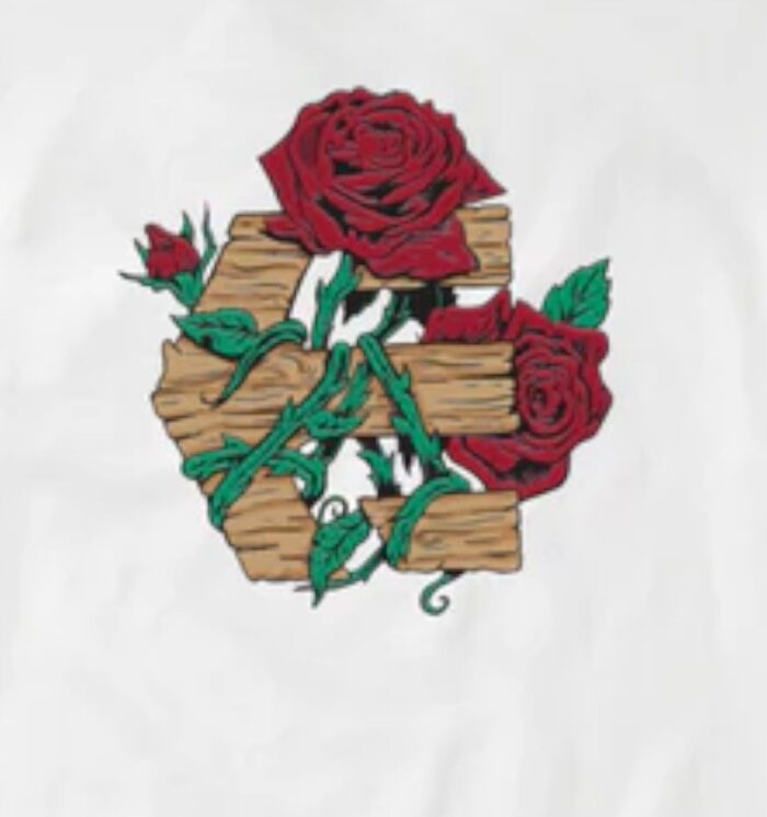 ETNIES ROSE ARROW T-SHIRT WHITE - Image 3