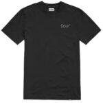ETNIES X SOUR SOLUTION KO T-SHIRT BLACK