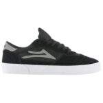 LAKAI CAMBRIDGE SHOES BLACK GREY SUEDE