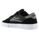 LAKAI CAMBRIDGE SHOES BLACK GREY SUEDE - Image 2
