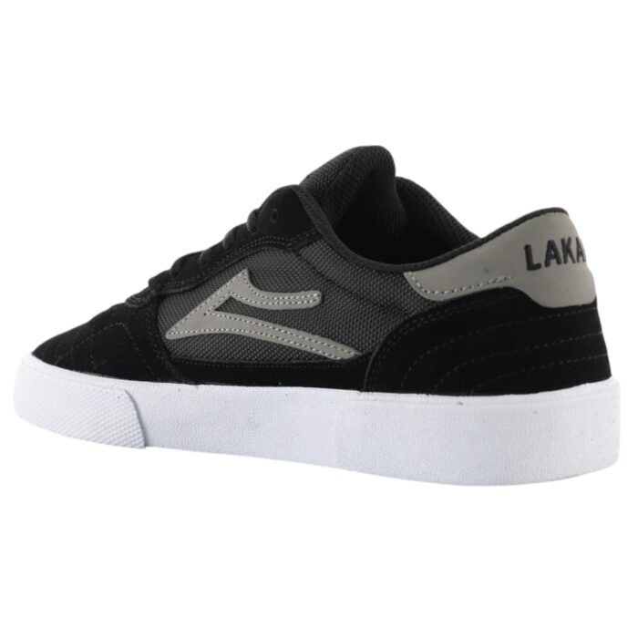 LAKAI CAMBRIDGE SHOES BLACK GREY SUEDE - Image 2