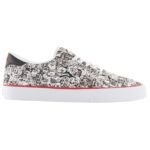 LAKAI MANCHESTER SHOES WHITE CANVAS PRINT