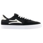 LAKAI YORK SHOES BLACK WHITE SUEDE