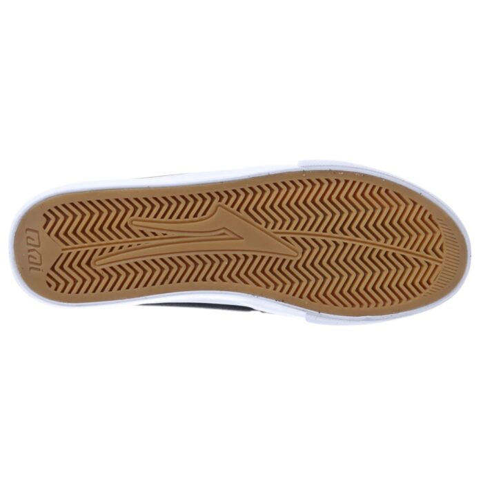 LAKAI YORK SHOES BLACK WHITE SUEDE - Image 3