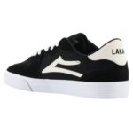 LAKAI YORK SHOES BLACK WHITE SUEDE - Image 2