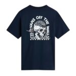 VANS BOYS HEADWAVES T-SHIRT NAVY - Image 2