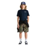 VANS BOYS HEADWAVES T-SHIRT NAVY - Image 5
