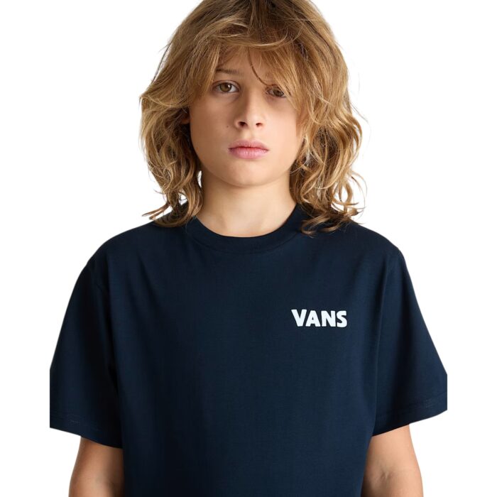 VANS BOYS HEADWAVES T-SHIRT NAVY - Image 6