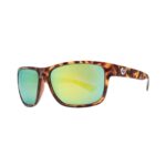 VOLCOM BALONEY SUNGLASSES MATTE TORT GREEN POLAR