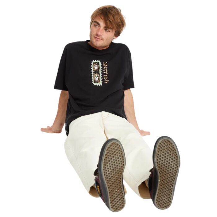 VOLCOM EYE RUST T-SHIRT BLACK - Image 5