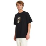 VOLCOM EYE RUST T-SHIRT BLACK - Image 4