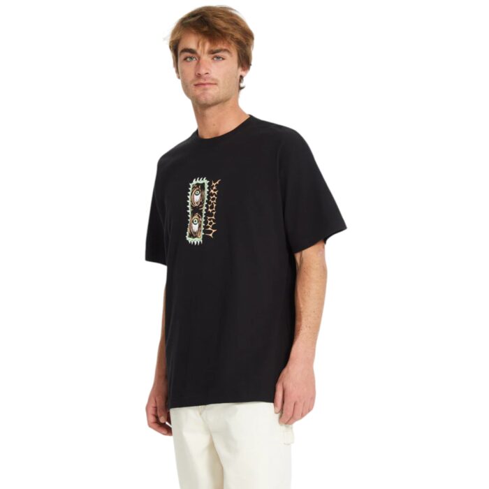 VOLCOM EYE RUST T-SHIRT BLACK - Image 4
