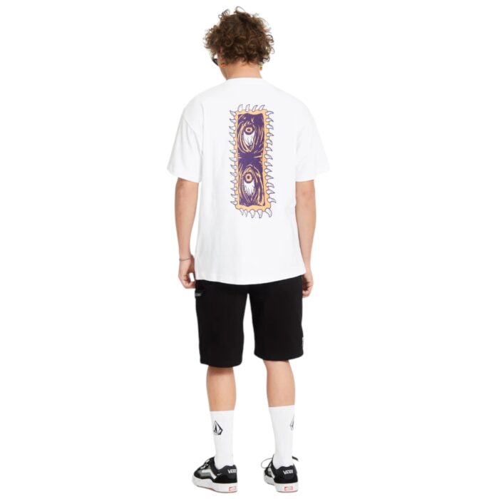 VOLCOM EYE RUST T-SHIRT WHITE - Image 8