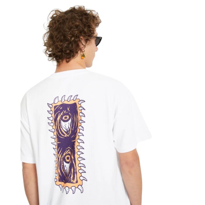 VOLCOM EYE RUST T-SHIRT WHITE - Image 6