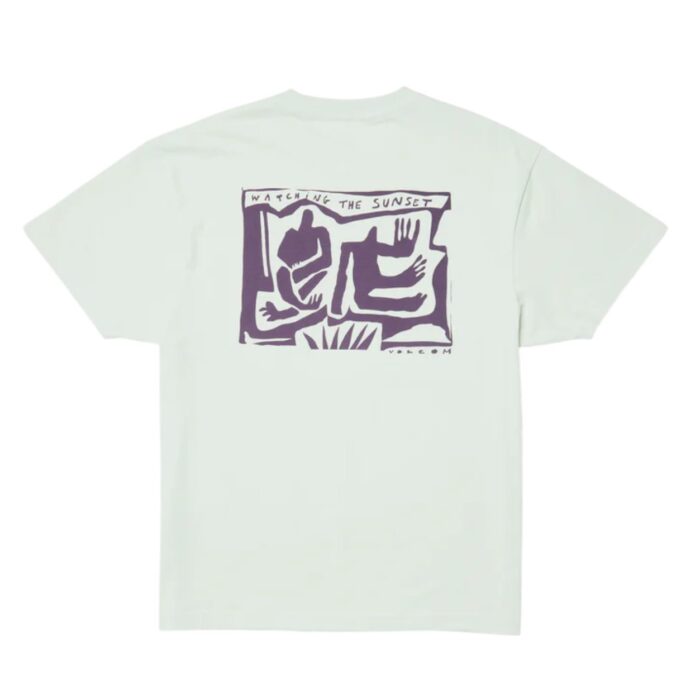 VOLCOM FLOWATCH T-SHIRT CLOUD BLUE - Image 10