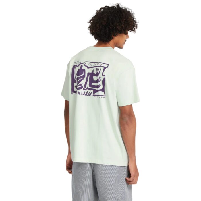 VOLCOM FLOWATCH T-SHIRT CLOUD BLUE - Image 2