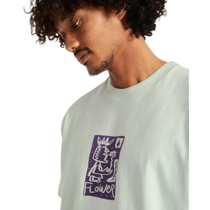 VOLCOM FLOWATCH T-SHIRT CLOUD BLUE - Image 6