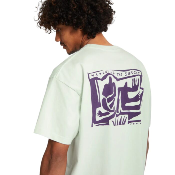 VOLCOM FLOWATCH T-SHIRT CLOUD BLUE - Image 7