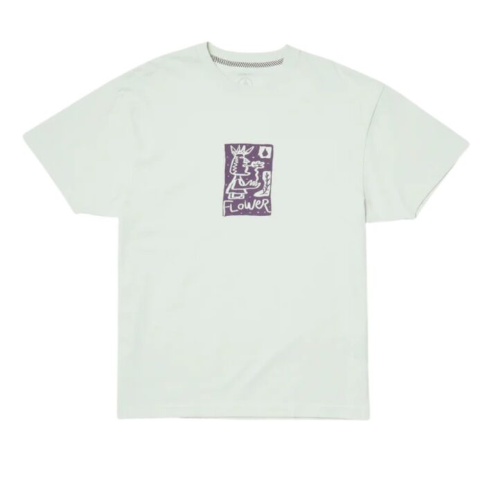VOLCOM FLOWATCH T-SHIRT CLOUD BLUE - Image 9